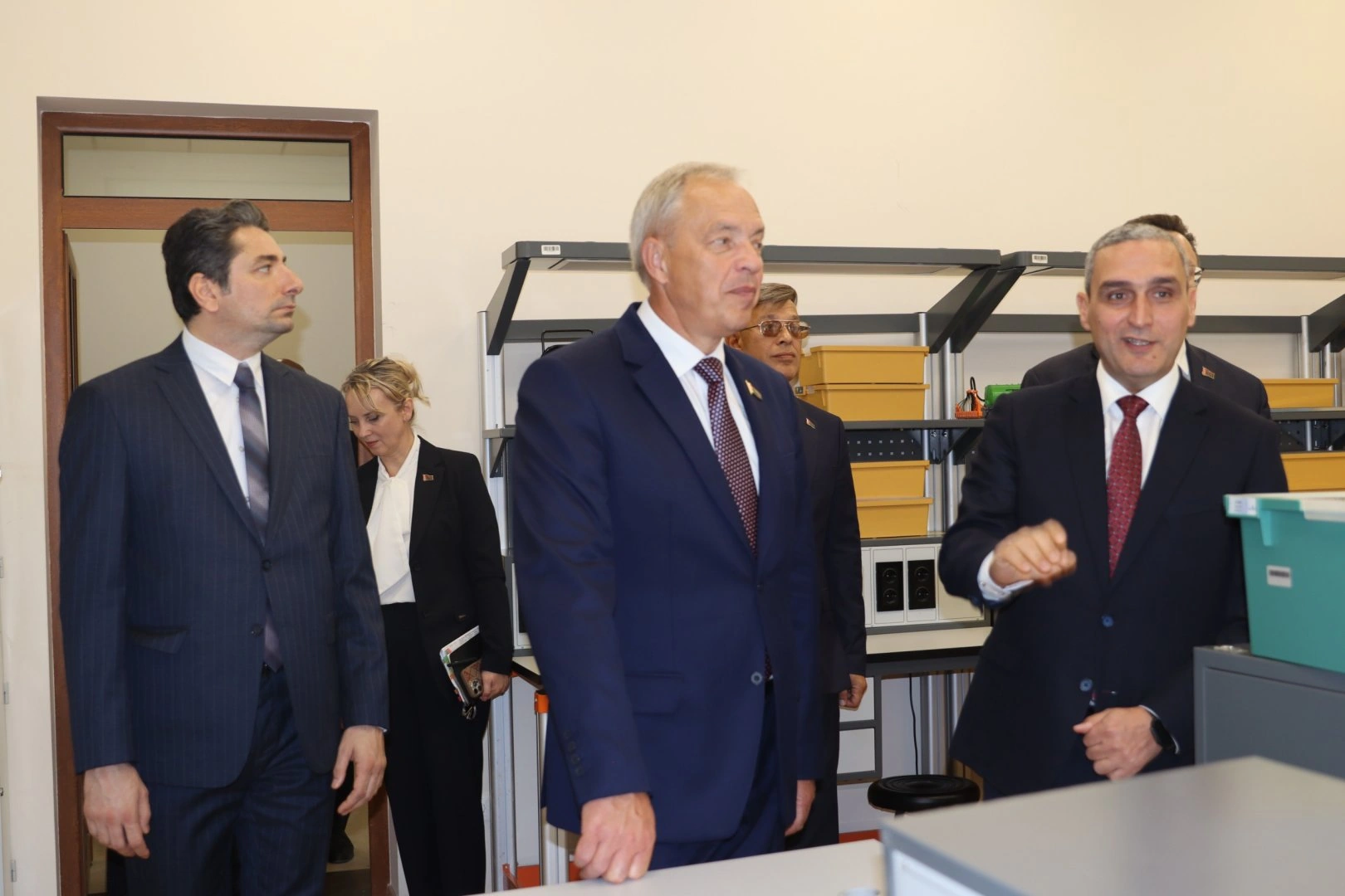 Belarusian parliament speaker visits Khankendi (PHOTO)