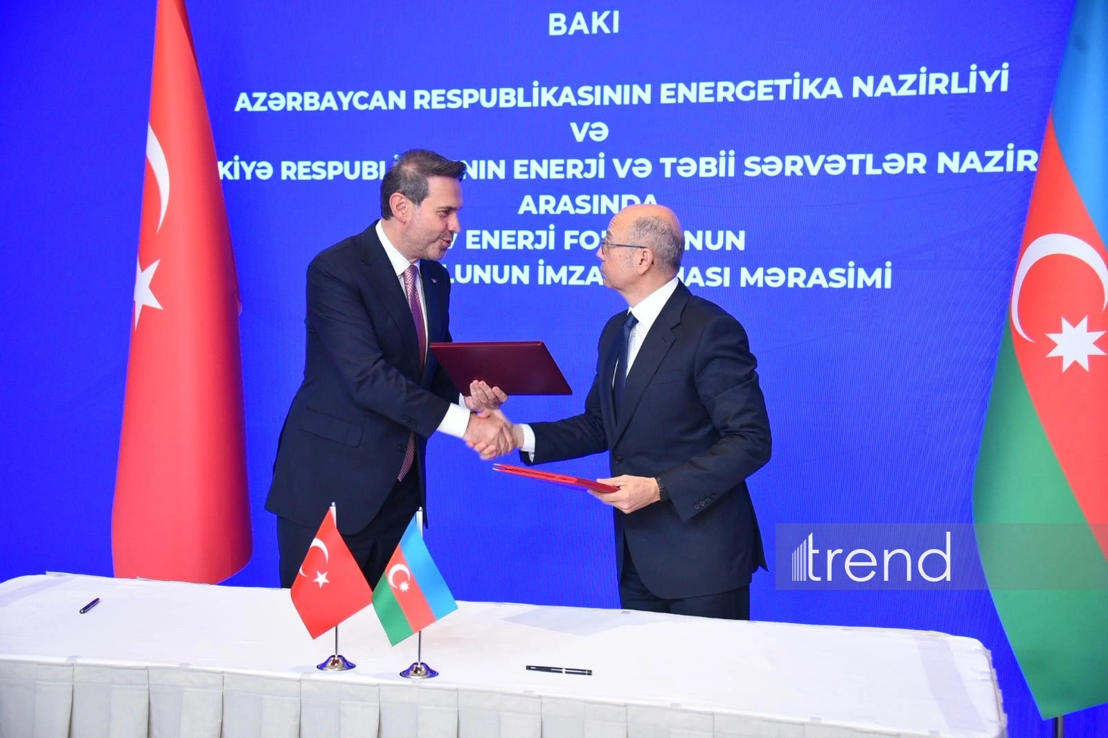 Azerbaijan, Türkiye sign protocol of 5th Energy Forum (PHOTO)