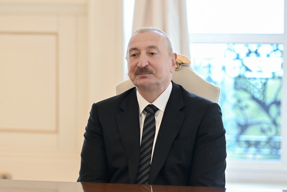 President Ilham Aliyev receives delegation led by Speaker of Grand National Assembly of Türkiye (PHOTO)