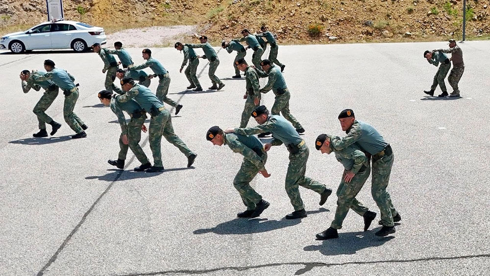 Azerbaijani MoD’s military police delegation visits Türkiye (PHOTO)
