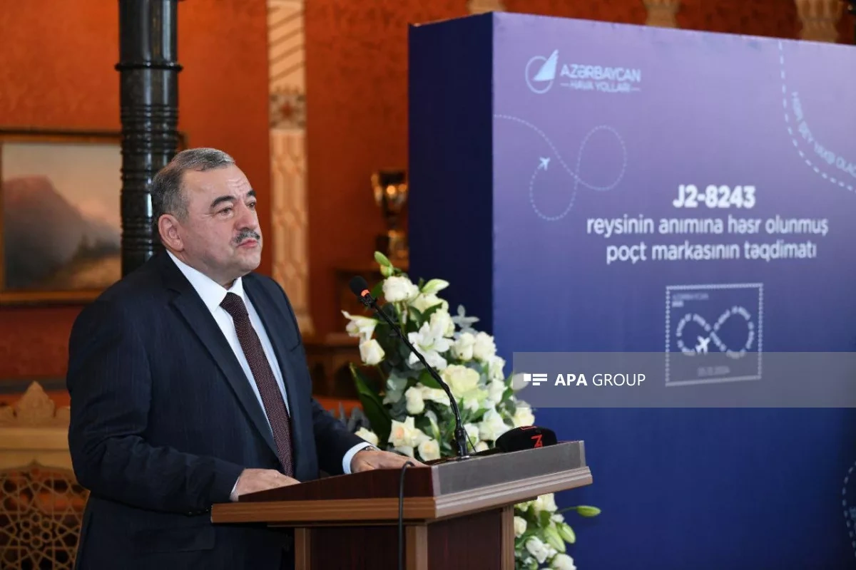 Azerbaijan issues commemorative stamp honouring AZAL plane crash heroes