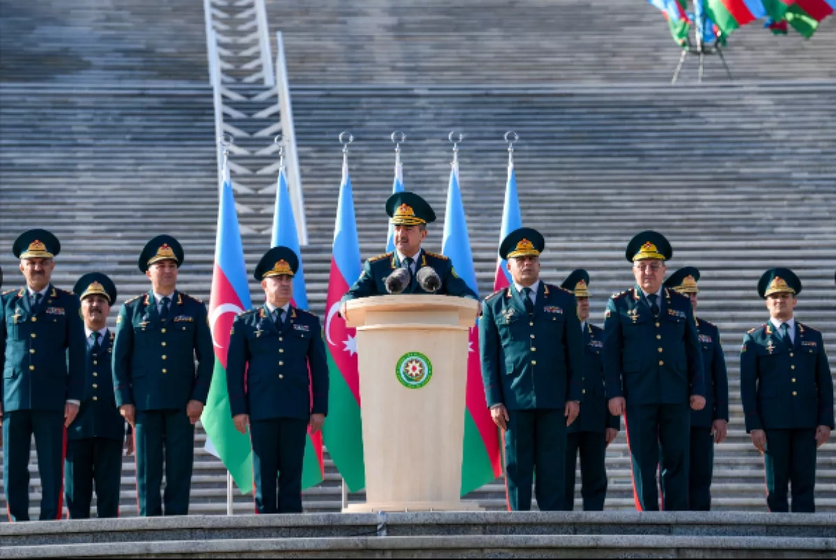 Azerbaijan border service academy marks 15th graduation ceremony Photo