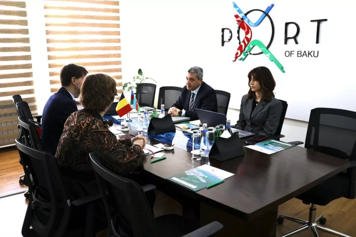 Baku Port seeks stronger ties with Belgium to boost trade corridors PHOTO