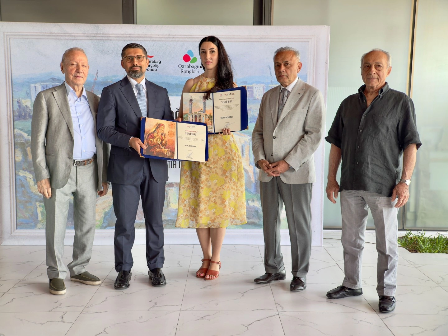 KRF Awards Young Artists Participating in the “Colors of Karabakh” (2026) Project (PHOTO)