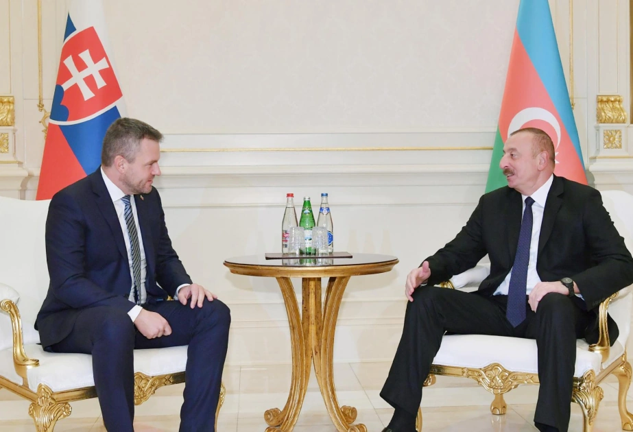 President Ilham Aliyev highly appreciates Slovakia’s participation in restoration of Azerbaijan’s liberated territories