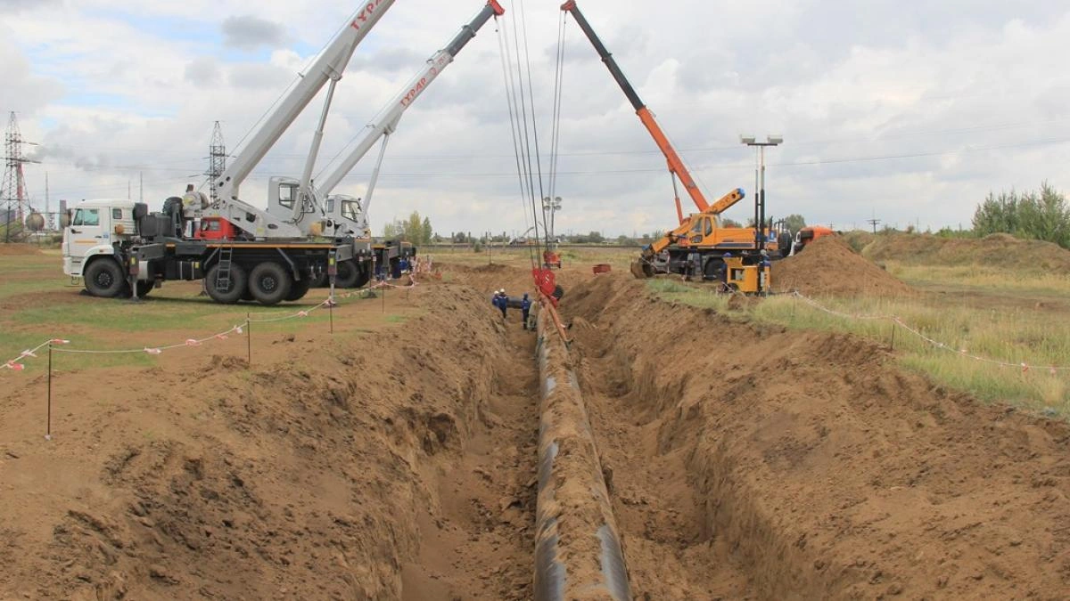 KazTransOil completes 580-meter pipeline section to Pavlodar refinery