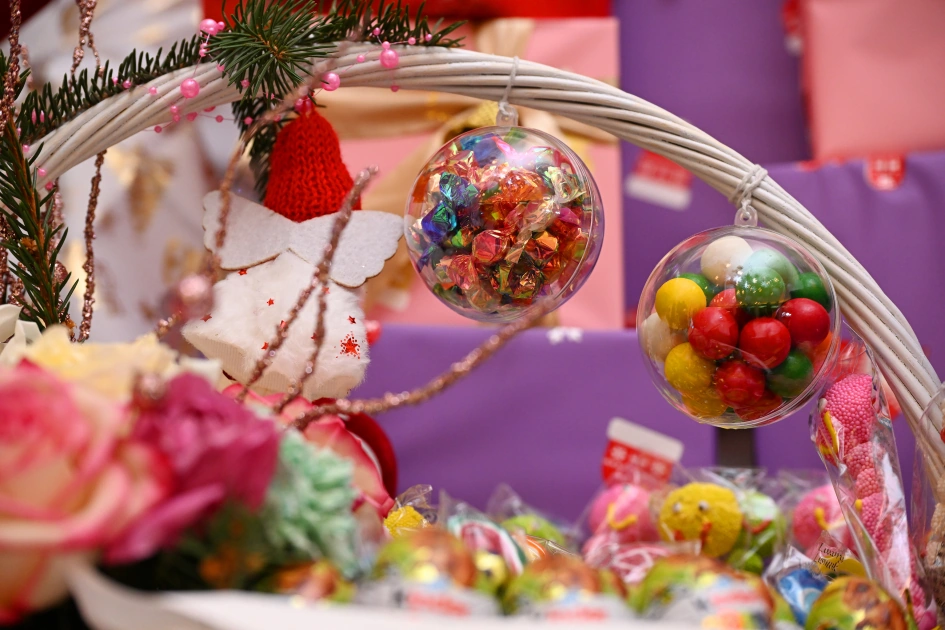Heydar Aliyev Foundation VP Leyla Aliyeva, Head of Baku Media Center Arzu Aliyeva and Alena Aliyeva join festive celebrations for children with special needs in Baku (PHOTO)