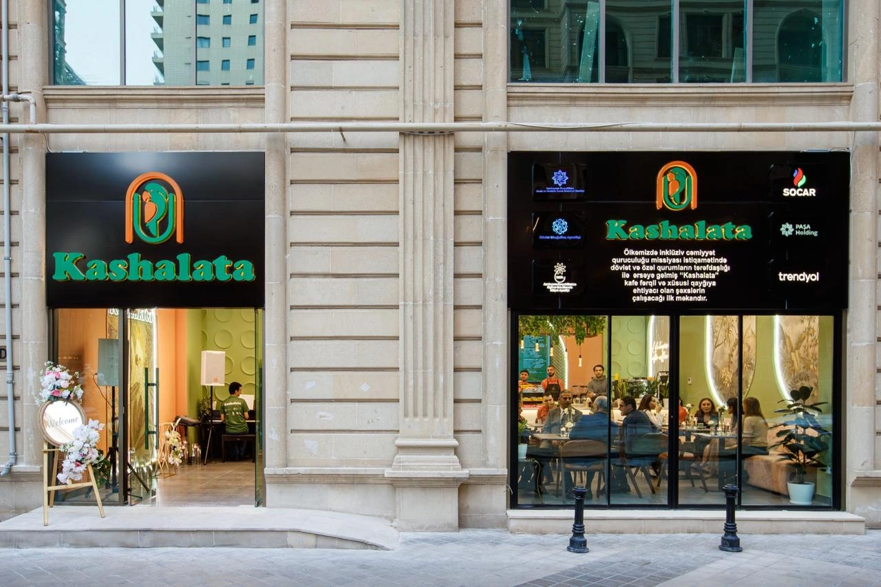 Kashalata Café, the first inclusive café in Baku established with the support of PASHA Holding, continues its operations