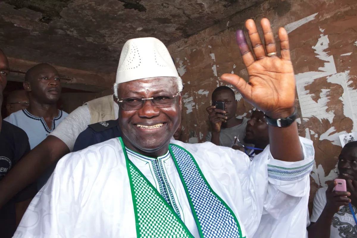 Former Sierra Leone president returns after treason charges dropped