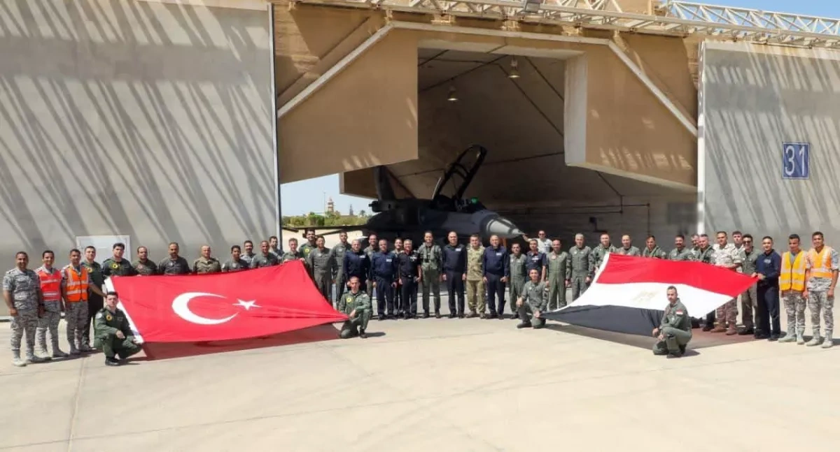 Egypt, Türkiye carry out combined air force training PHOTO