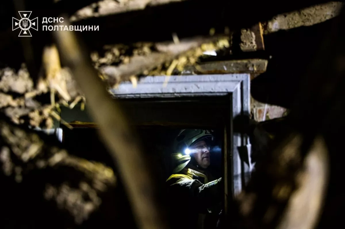 Russian strike damages residential area in Ukraine’s Poltava PHOTO