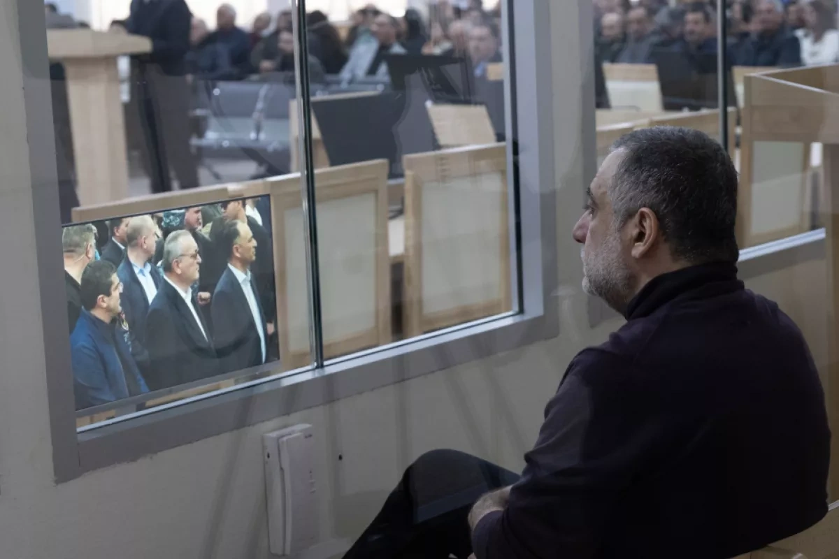 Prosecutors seek life sentence for Ruben Vardanyan in Azerbaijan war crimes trial PHOTO
