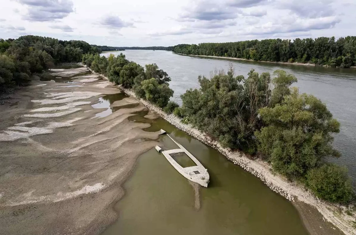 Danube hits historic low in Serbia amid severe drought