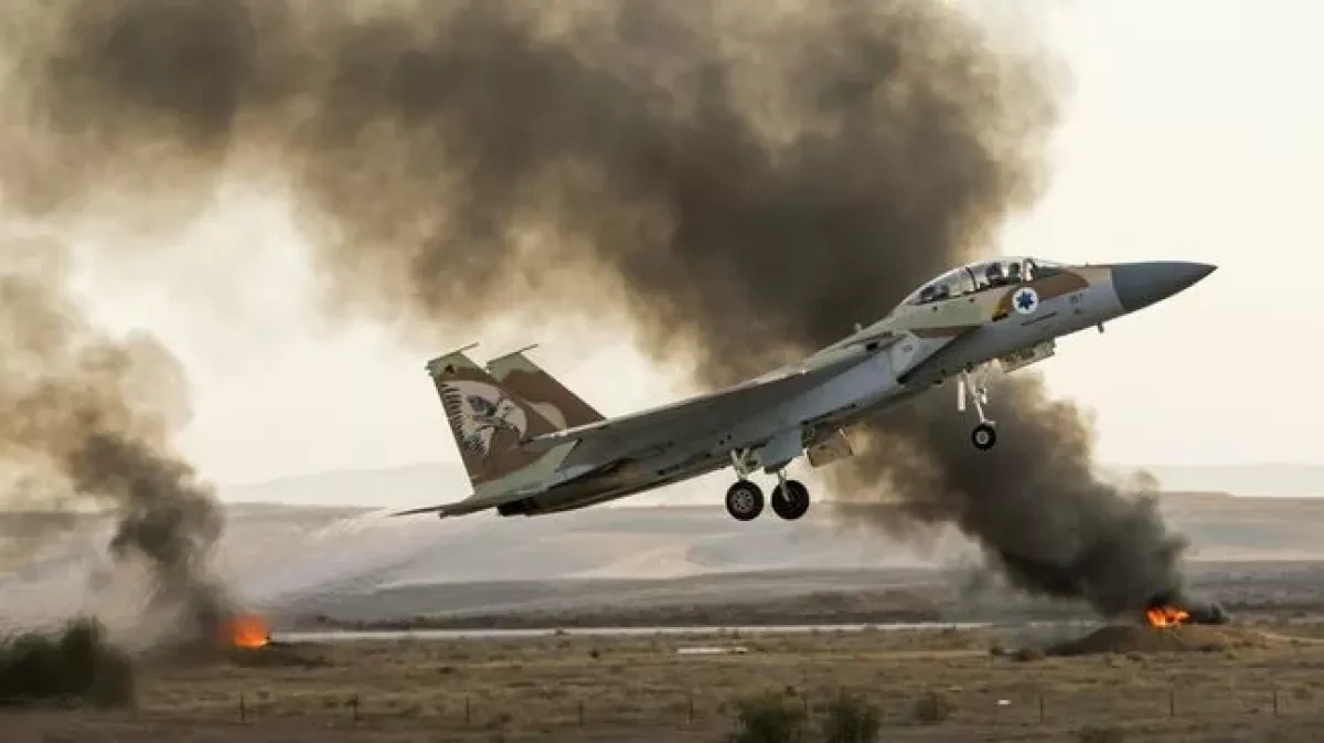 Israeli military says air force struck Hezbollah rocket launcher in Lebanon VIDEO