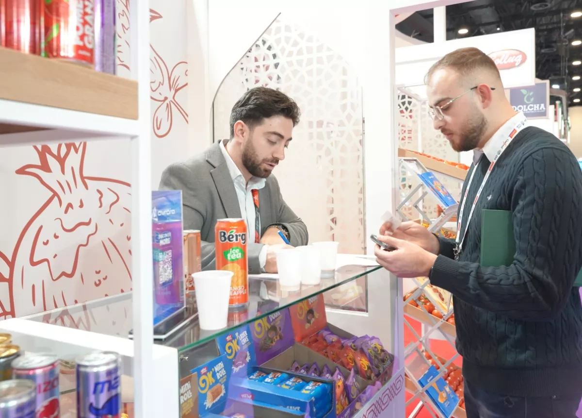 Azerbaijan exhibits its best food & beverages at int'l expo in Dubai PHOTO