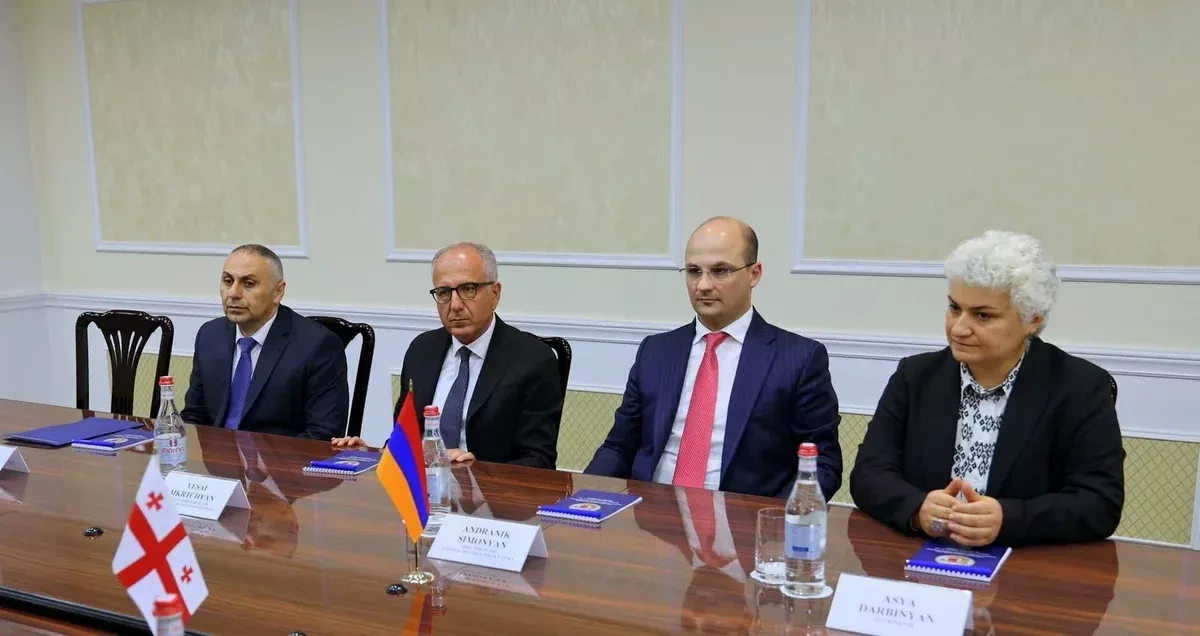 Georgia, Armenia security chiefs discuss regional stability PHOTO