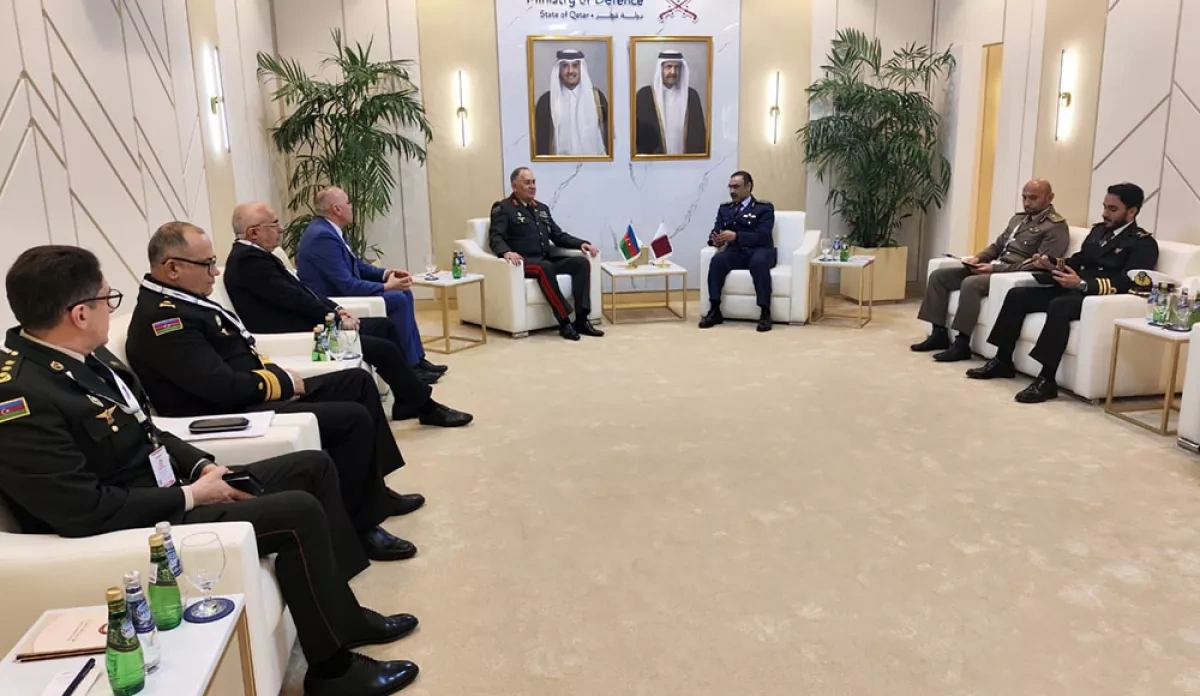 Azerbaijan, Qatar advance military cooperation at DIMDEX 2026 PHOTO