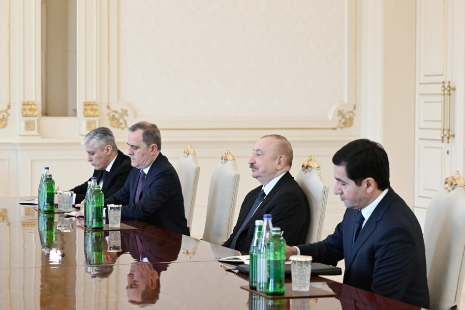 President Ilham Aliyev receives Deputy Prime Minister of Moldova (PHOTO)