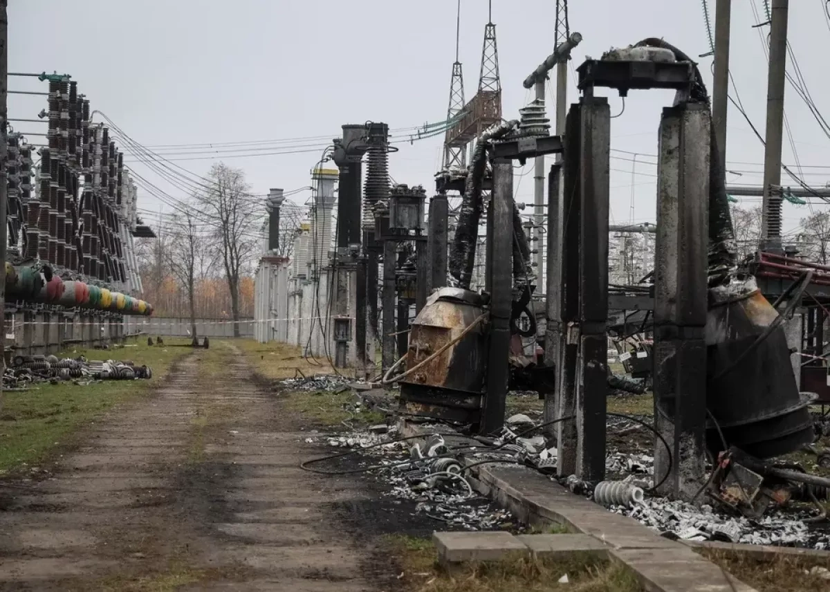 Nighttime attack hits energy facility in Odesa