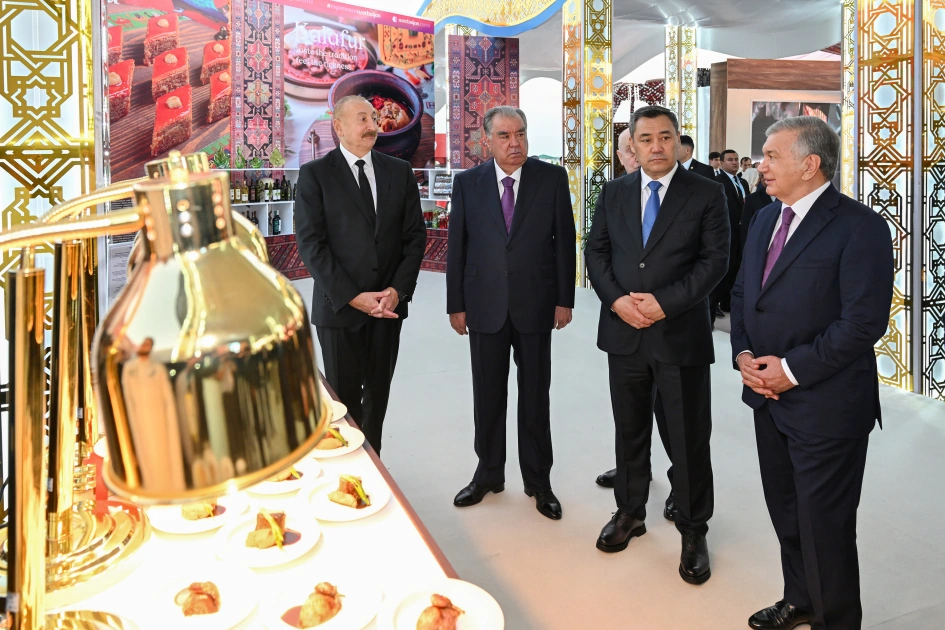 President Ilham Aliyev visits CIS National Culinary Festival and attended official reception (PHOTO)