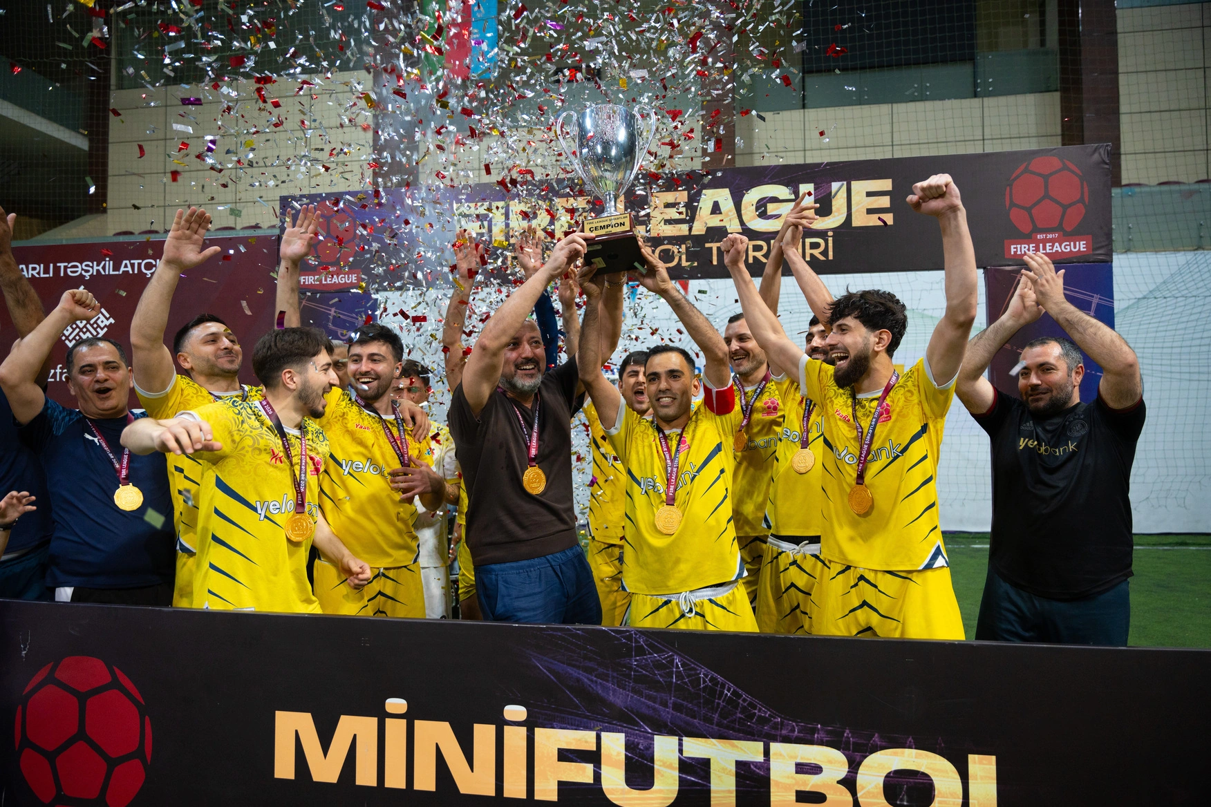 Yelo Bank wins the Intercompany Football League Championship (PHOTO)