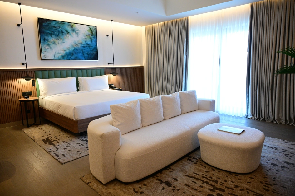 President Ilham Aliyev attends opening of Hilton Garden Inn hotel in Aghdam (PHOTO)