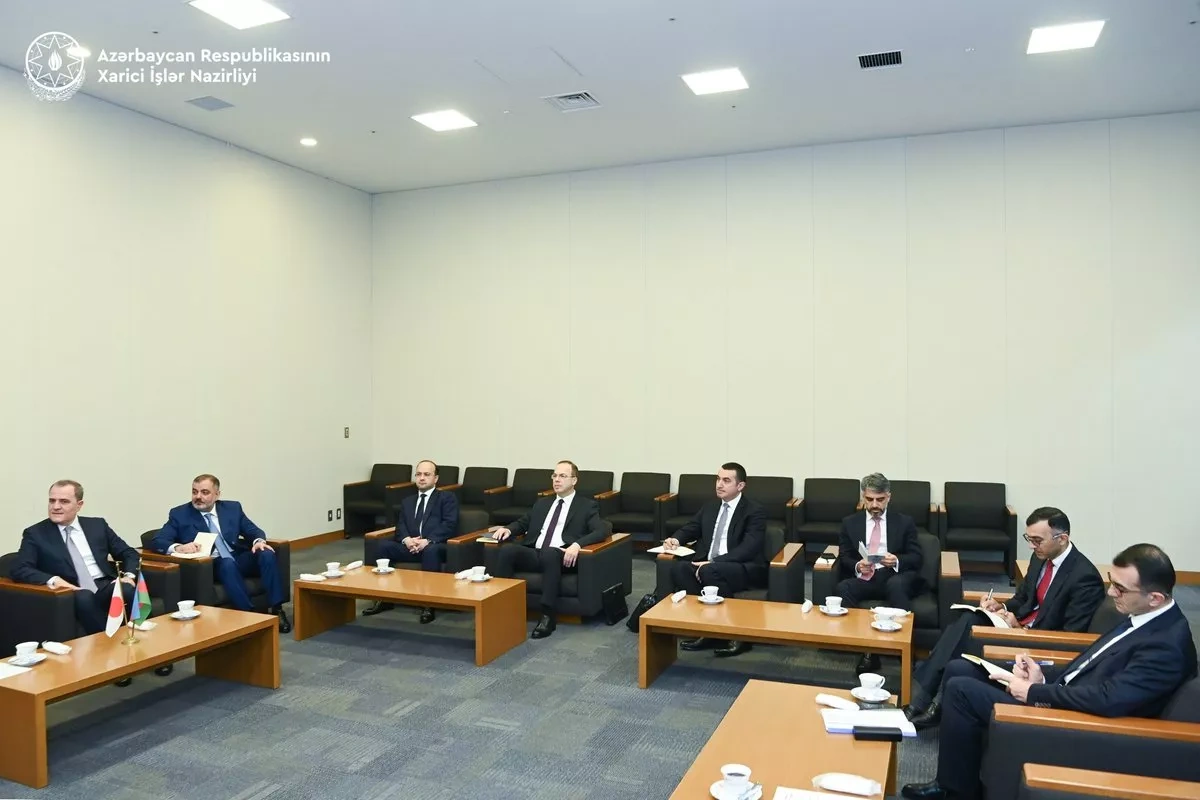 Azerbaijan, Japan discuss expansion of bilateral cooperation in Tokyo meeting PHOTO