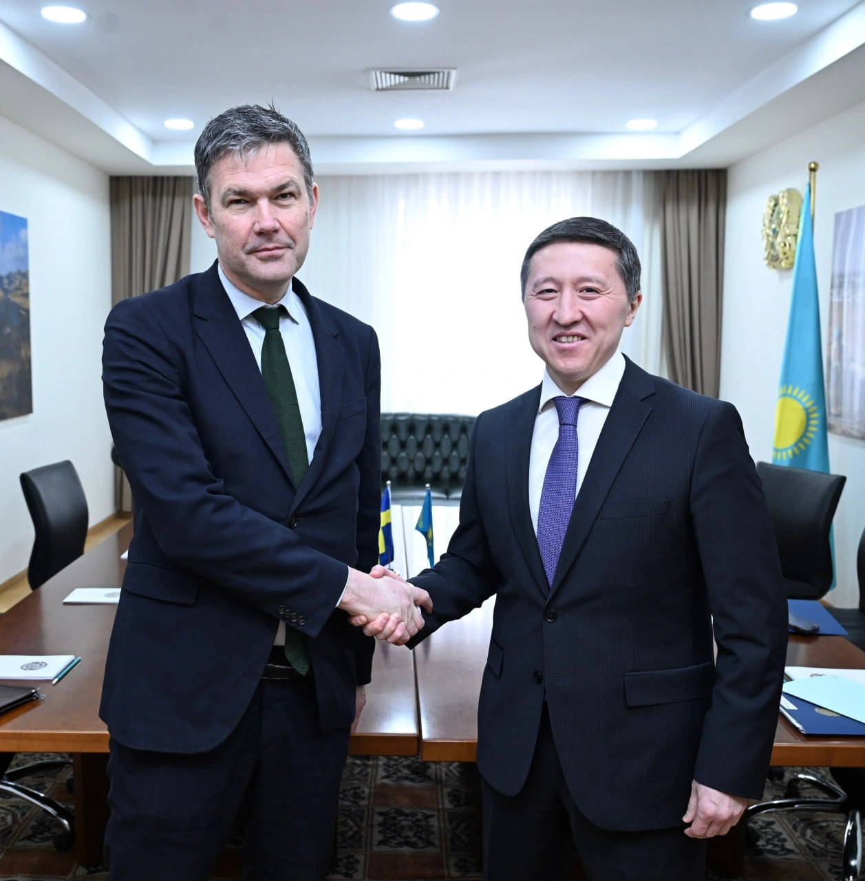 Kazakhstan, Sweden in talks to deepen political dialogue
