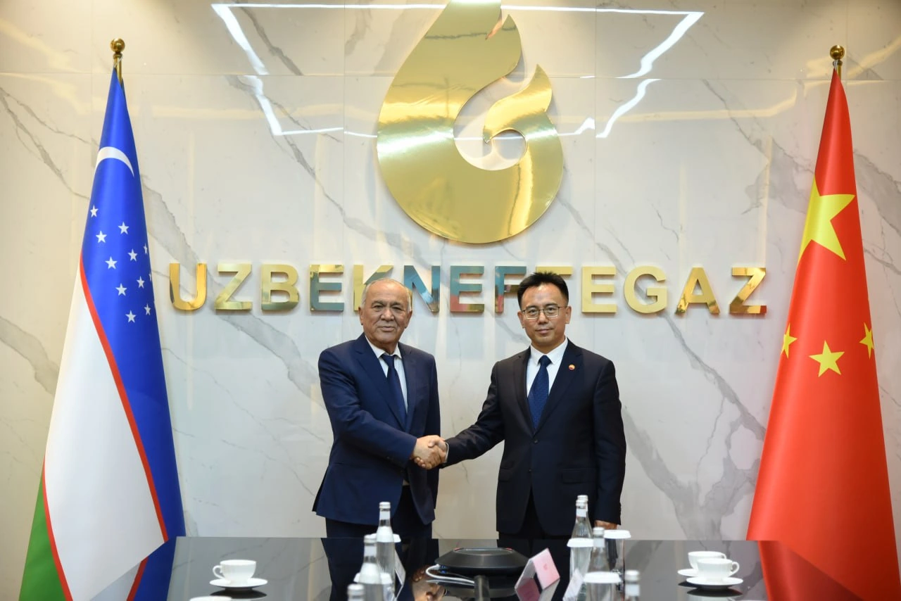 Uzbekneftegaz, CNPC review progress on key oil and gas projects