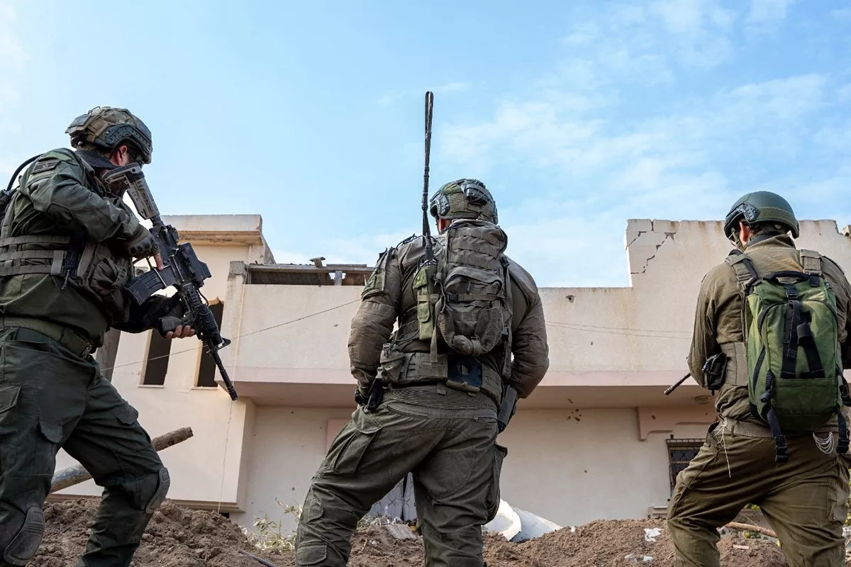 Israeli army destroys Hezbollah tunnel, arms depot in southern Lebanon PHOTO