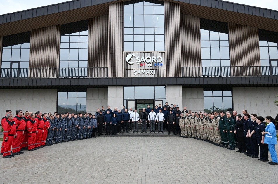President Ilham Aliyev attends opening of Shirvan Agro livestock complex in Shamakhi (PHOTO)