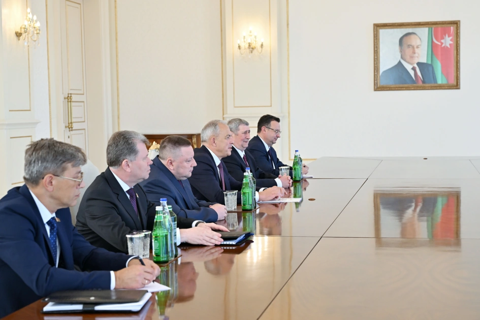 President Ilham Aliyev receives Chairman of Chamber of Representatives of the National Assembly of Belarus (PHOTO)