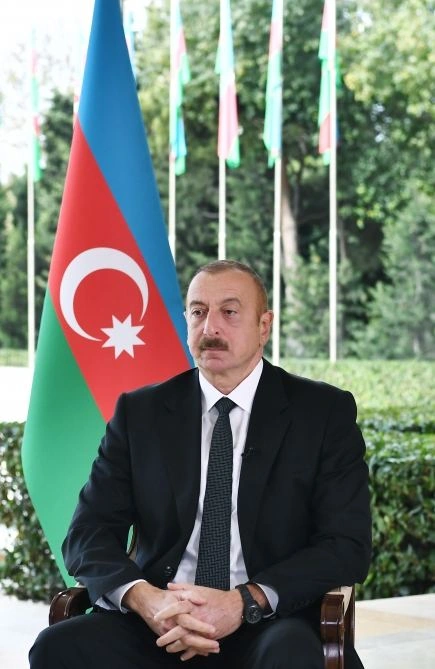 Chronicles of Victory: President Ilham Aliyev interviewed by Russian Interfax on October 28, 2020 (PHOTO/VIDEO)