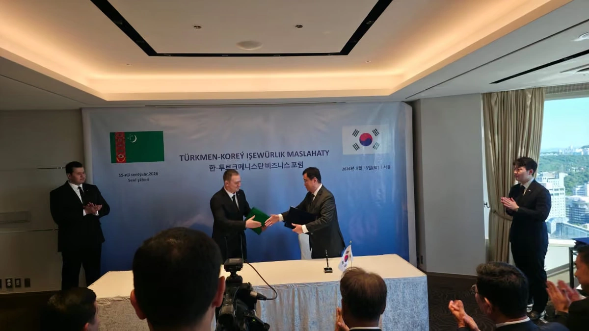 Turkmen, South Korean firms establish IT joint venture