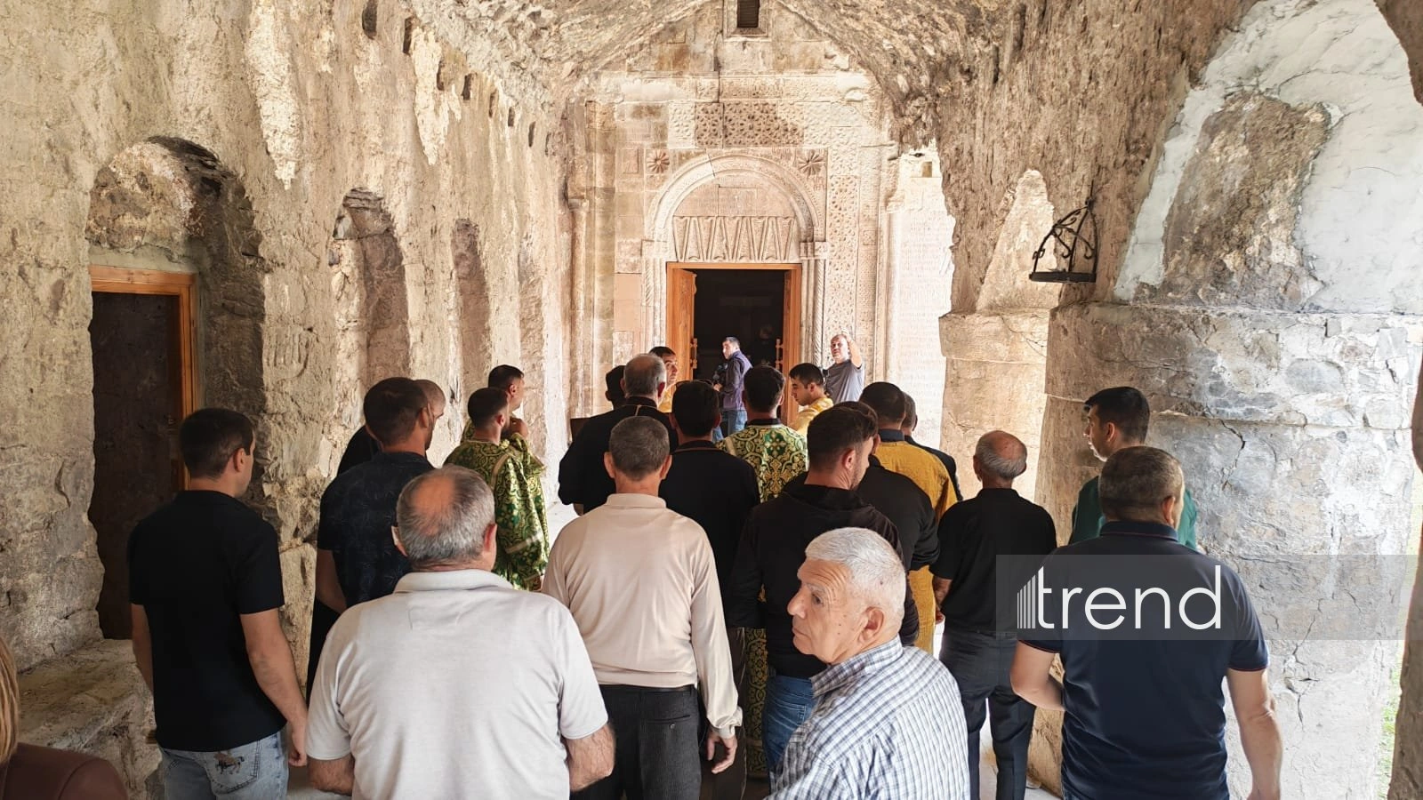 Albanian-Udi religious community visits Khudaveng Monastery in Kalbajar (PHOTO)