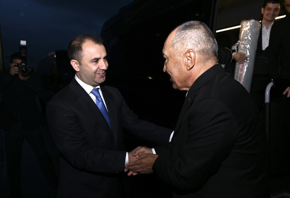 Turkmenistan’s Arkadag City Construction Chairman arrives in Azerbaijan