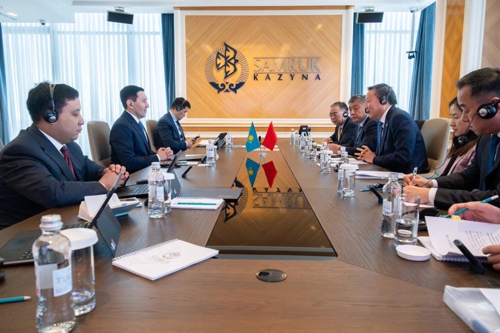 Kazakhstan's Samruk-Kazyna, China's CITIC discuss expansion of cooperation