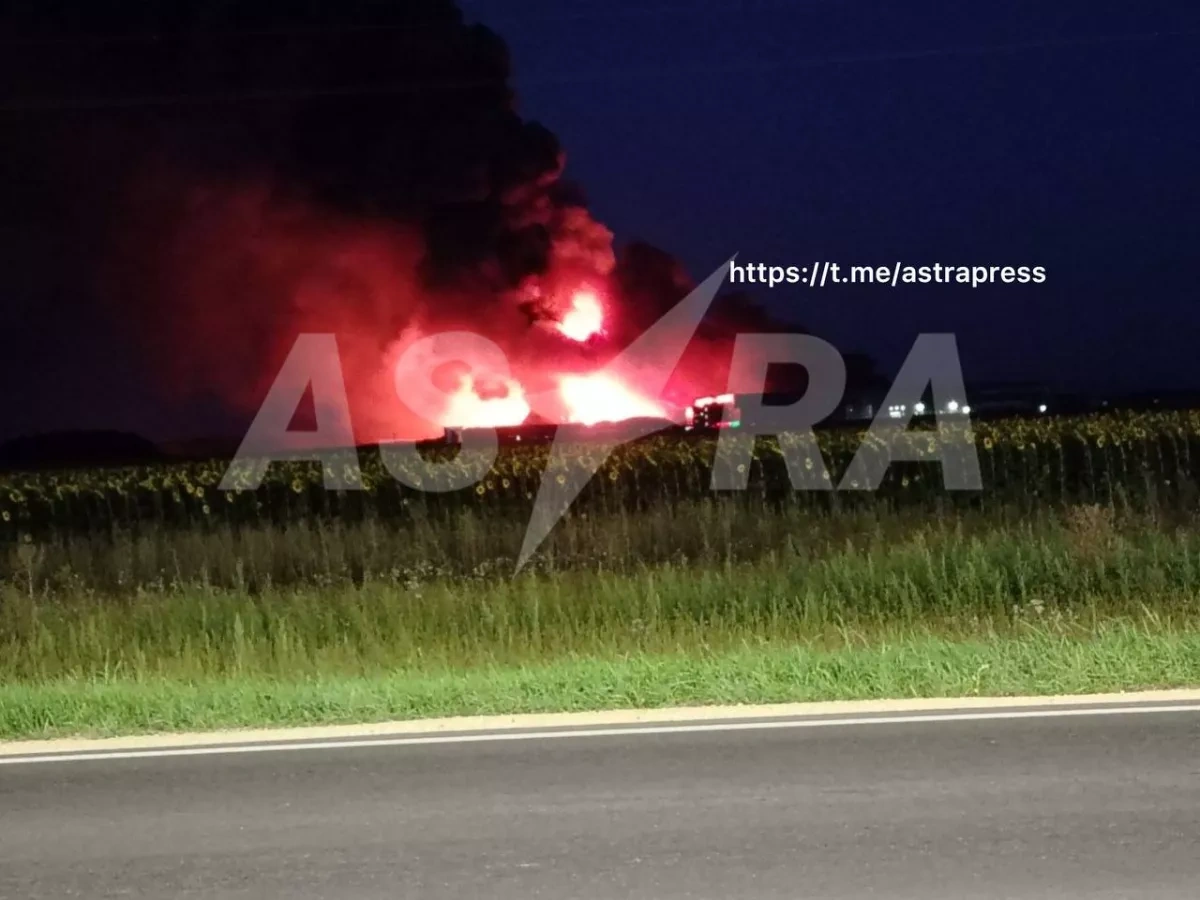 ASTRA: Drone attack sets Wildberries warehouse ablaze in Russia’s Tambov region PHOTO / VIDEO