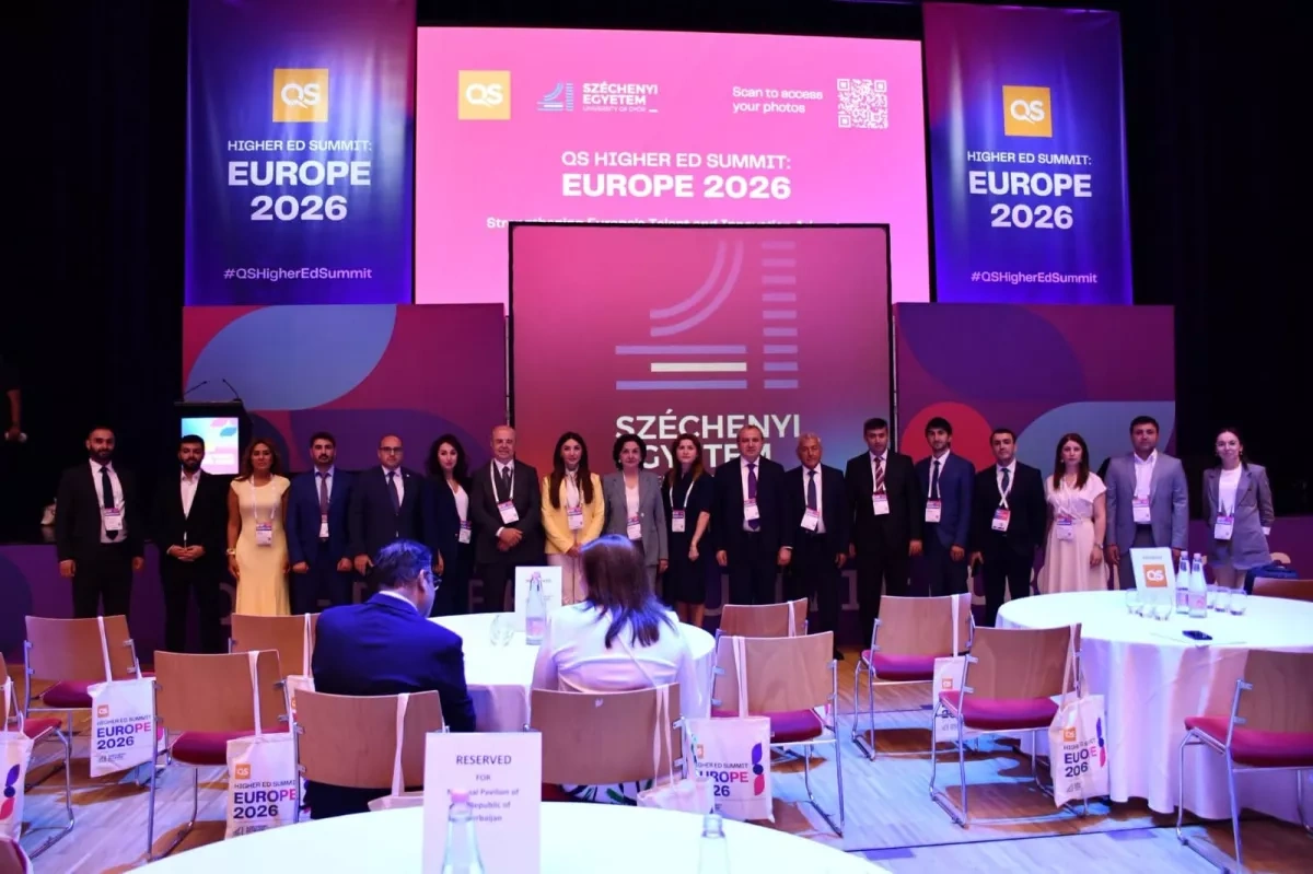 Azerbaijan strengthens global academic ties at QS Europe summit PHOTO