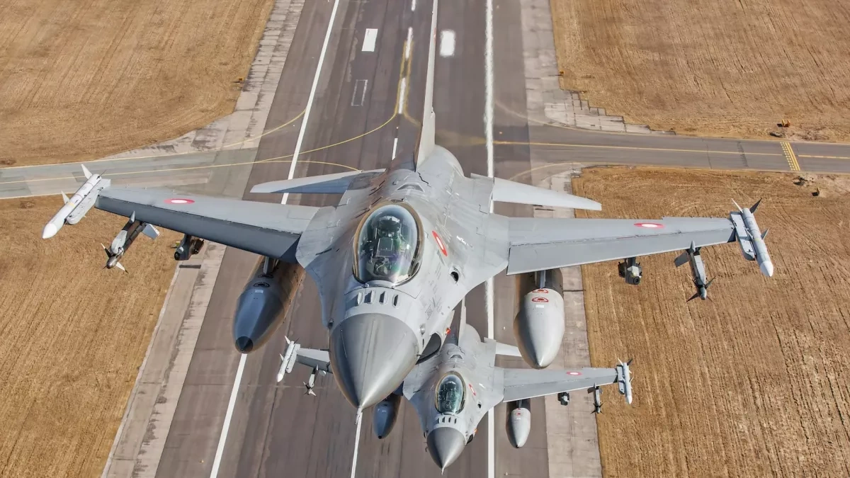 Royal Danish air force bids farewell to F-16 as F-35 takes over