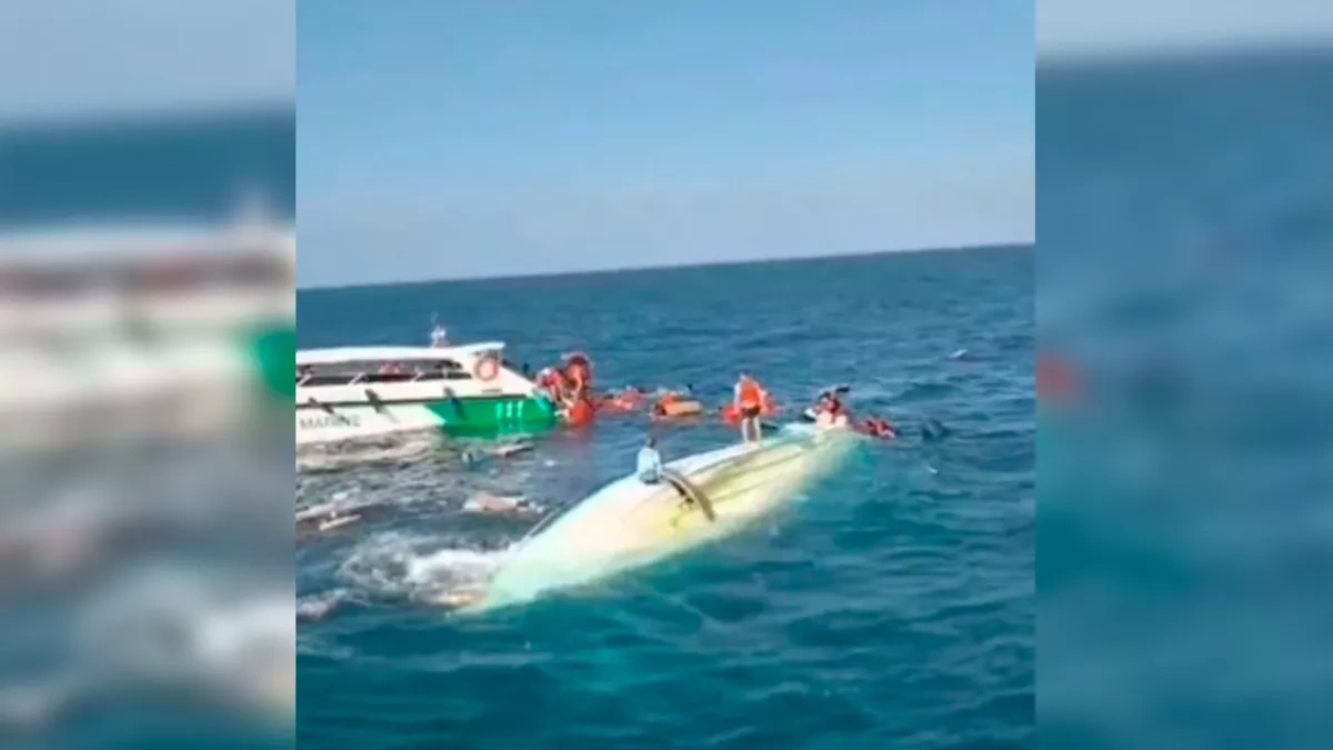 Seventeen Russians injured in Phuket boat collision, one child killed