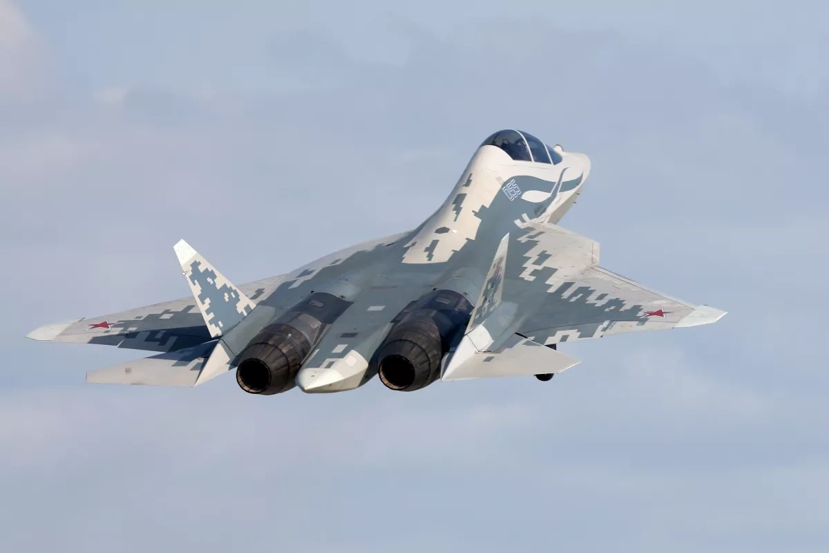 Russia showcases Su-57 fighter at major Egyptian air show