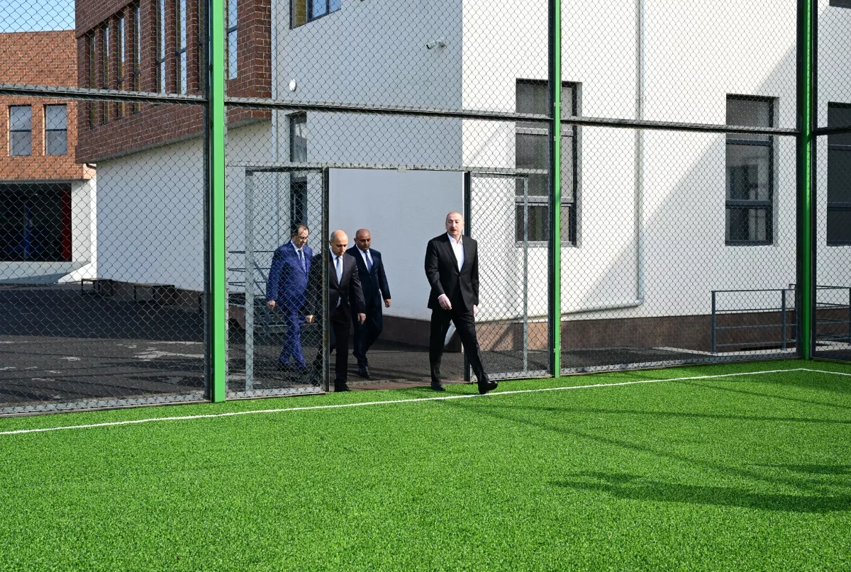 President Aliyev attends opening of Lankaran State Vocational Education Centre PHOTO
