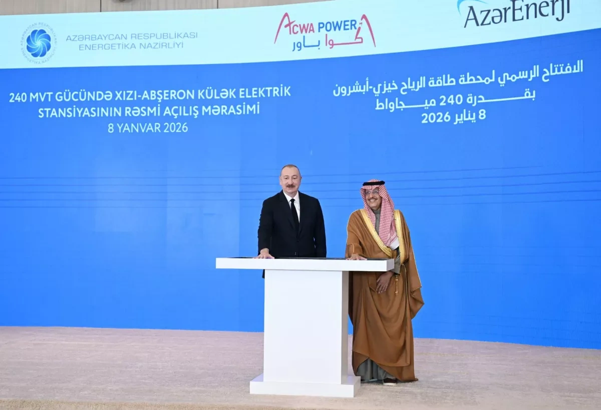 Azerbaijan and Saudi Arabia cement strategic “green” alliance From wind turbines to battery storage