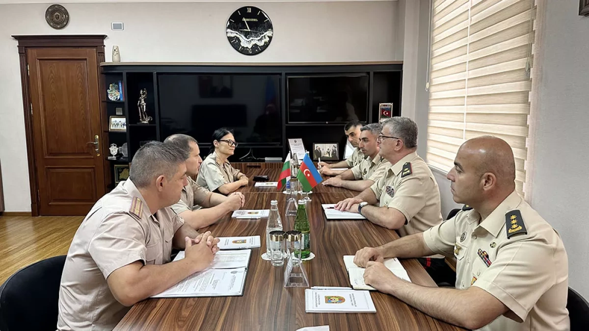 Azerbaijan, Bulgaria deepen military security cooperation PHOTO