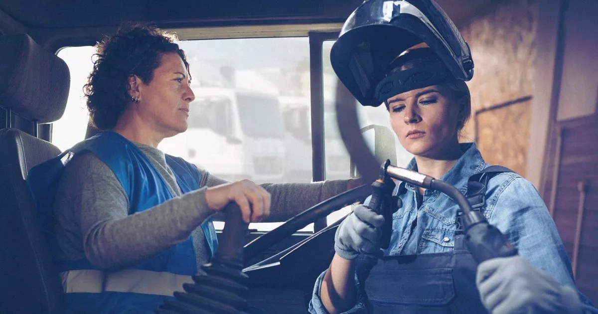 Ukrainian women increasingly enter male-dominated professions