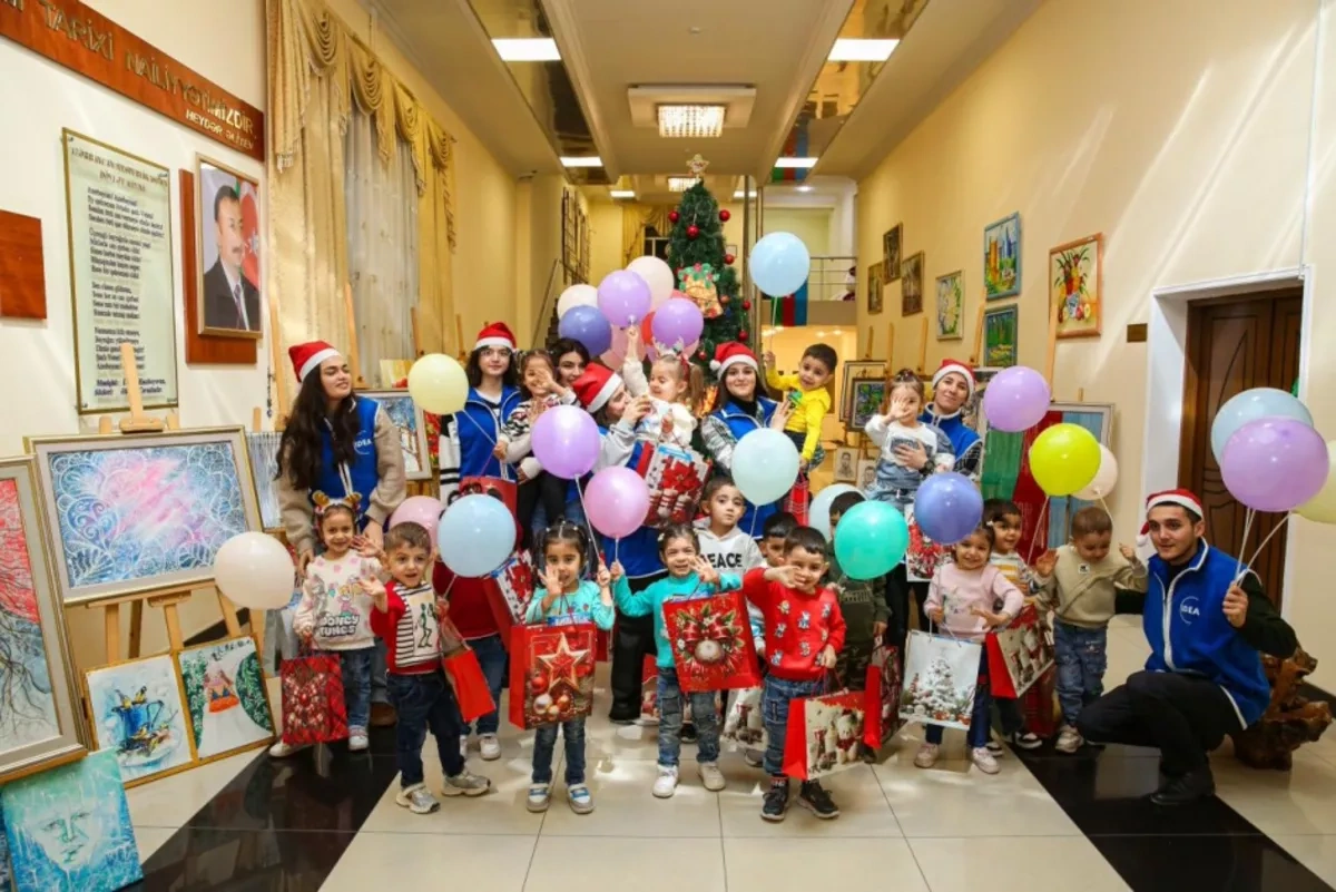 Holiday celebrations light up local orphanages in Azerbaijan PHOTO