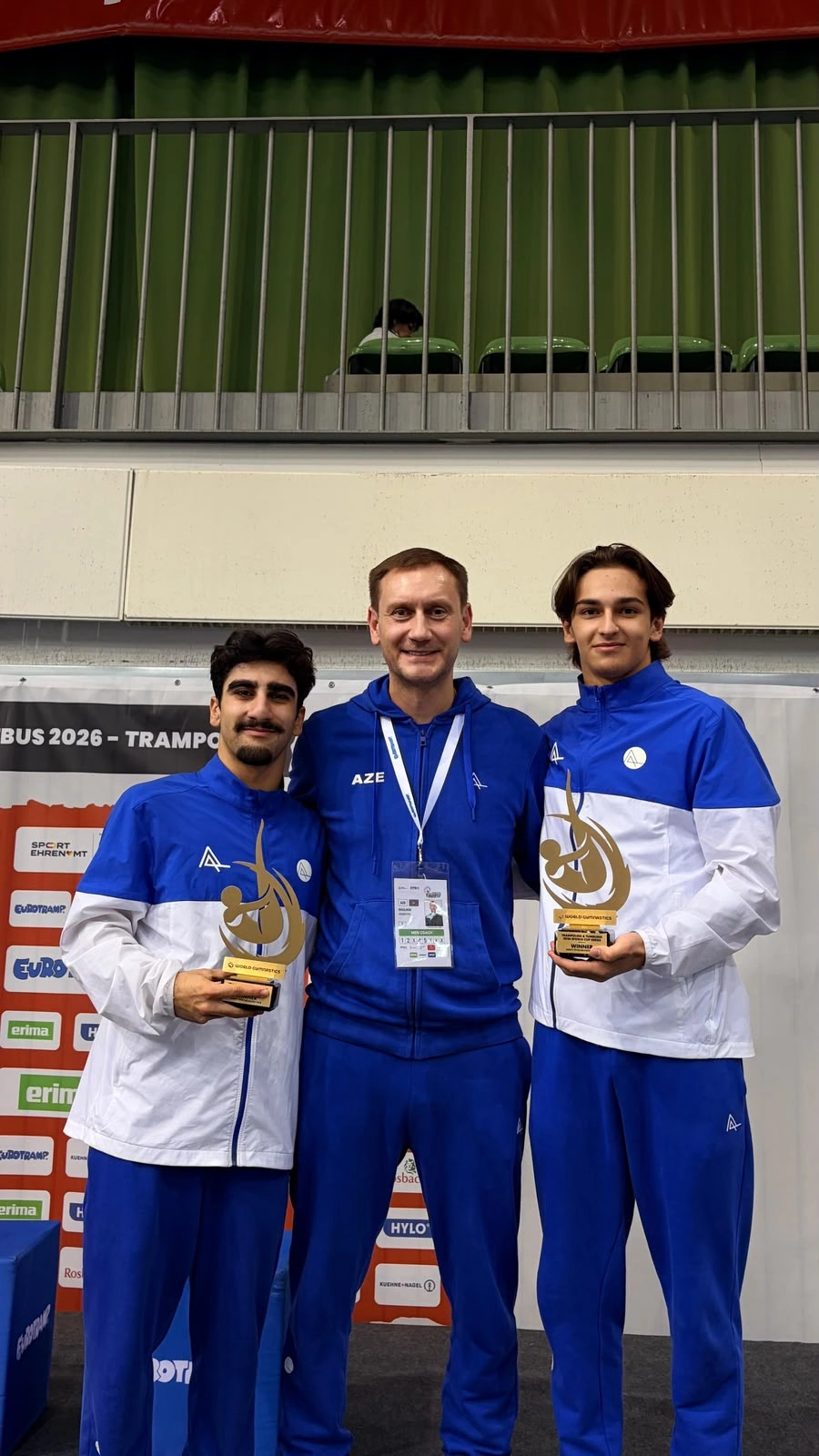 Azerbaijani Gymnasts win Trampoline Gymnastics World Cup series titles (PHOTO)