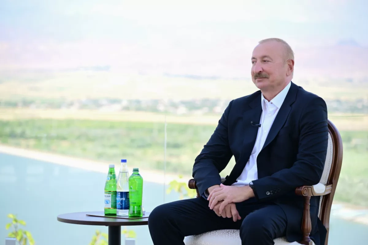 President Aliyev: Azerbaijan ready to export electricity to Europe via Nakhchivan PHOTO / FULL INTERVIEW