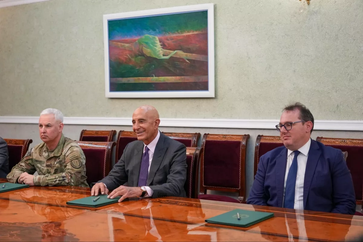 US envoy Tom Barrack meets Iraqi Kurdistan leaders amid Syria talks PHOTO